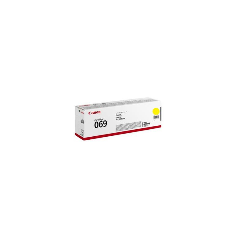 Canon oryginalny toner 069Y, yellow, 2100s, 5091C002, Canon O - 1