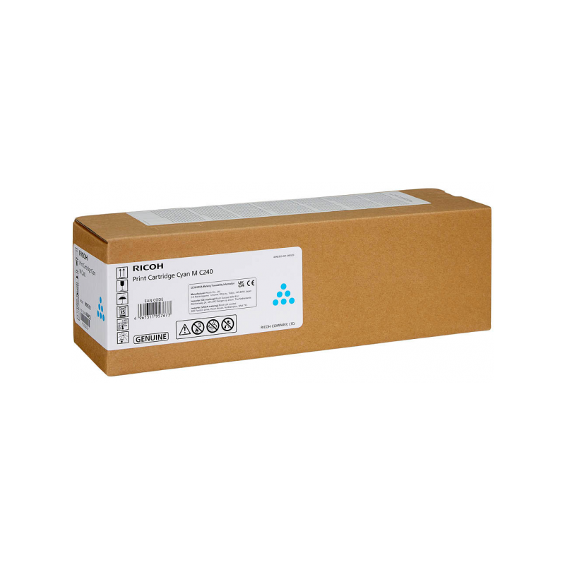 Ricoh oryginalny toner 408452, cyan, 4500s, Ricoh Ricoh M C240FW - 1