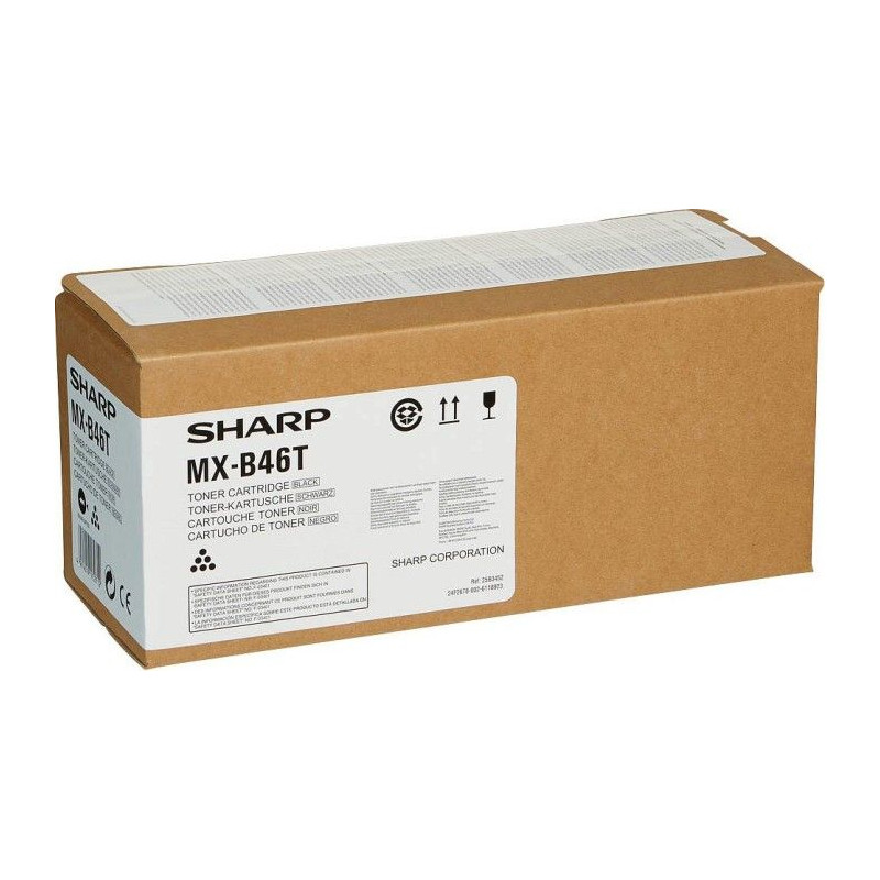 Sharp oryginalny toner MXB46T, black, 25000s, Sharp Sharp: MX-B467F` MX-B467P, O - 1