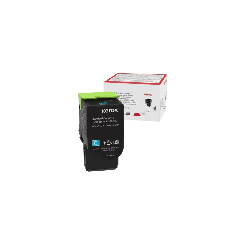 Xerox oryginalny toner 006R04361, cyan, 2000s, Xerox C310, C315, O - 1