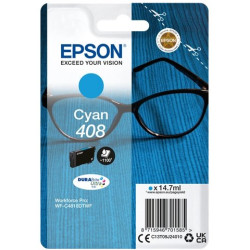 copy of Epson oryginalny ink / tusz C13T09J24010, T09J240, 408, cyan, 14.7ml, Epson WF-C4810DTWF - 1
