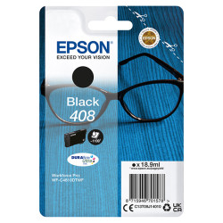 Epson oryginalny ink / tusz C13T09J14010, T09J140, 408, black, 18.9ml, Epson WF-C4810DTWF - 1