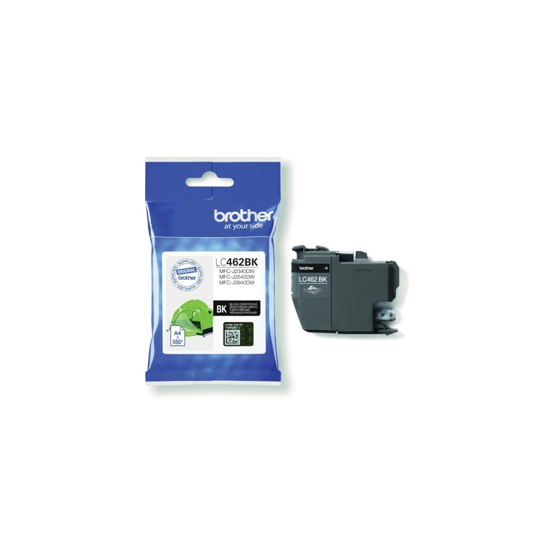 Brother oryginalny ink / tusz LC-462BK, black, 550s, Brother MFC J2340DW, MFC J3540DW, MFC J3940DW - 1