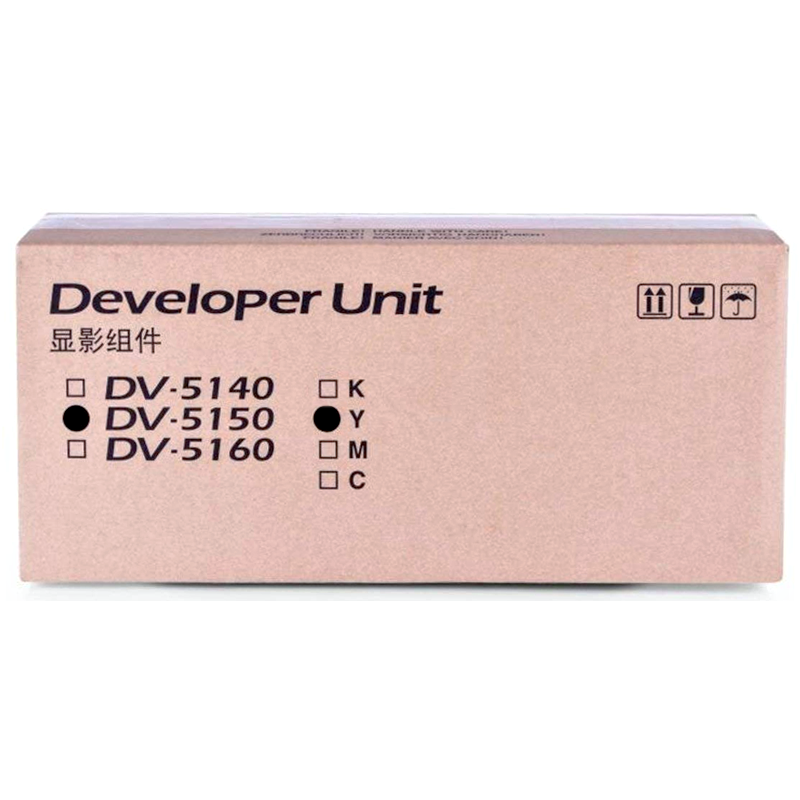 Kyocera oryginalny developer 302NS93020, 302NS93021, 302NS93022, yellow, DV-5150, Kyocera Ecosys M5035cidn, M6535cdn, M6535cidn 