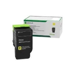 Lexmark oryginalny toner 78C2XY0, yellow, 5000s, extra duża pojemność, return, Lexmark CS421dn, CS521dn, CS622de, CX421adn, CX5 