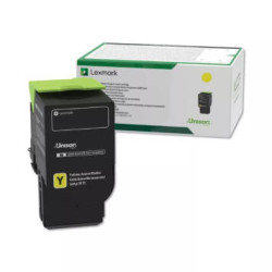 Lexmark oryginalny toner 78C2UY0, yellow, 7000s, ultra high capacity, return, Lexmark CS521dn,CS622de,CX622ade,CX625ade,CX625ad 