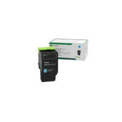 Lexmark oryginalny toner 78C2UC0, cyan, 7000s, ultra high capacity, return, Lexmark CS521dn,CS622de,CX622ade,CX625ade,CX625adhe 