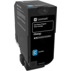 Lexmark oryginalny toner 74C2SCE, cyan, 7000s, kartridż korporacyjny, Lexmark CS720de,CS720dte,CS725de,CS725dte,CX725de,CX725dh 