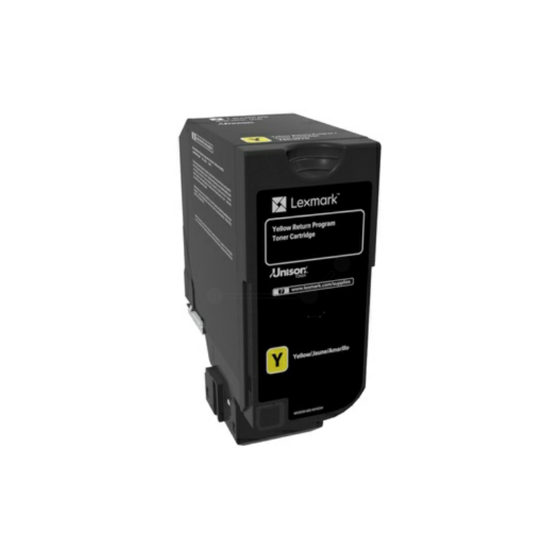 Lexmark oryginalny toner 74C2SYE, yellow, 7000s, kartridż korporacyjny, Lexmark CS720de,CS720dte,CS725de,CS725dte,CX725de,CX725 