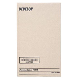 Develop oryginalny toner 8937 7860 00, black, 22000s, TN-114, Develop D1531ID,1536ID,1650ID,1831ID,2050ID,ineo 161,213, 2x413g, 