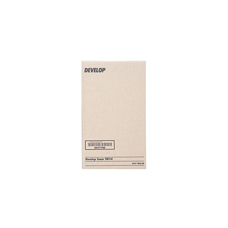 Develop oryginalny toner 8937 7860 00, black, 22000s, TN-114, Develop D1531ID,1536ID,1650ID,1831ID,2050ID,ineo 161,213, 2x413g, 