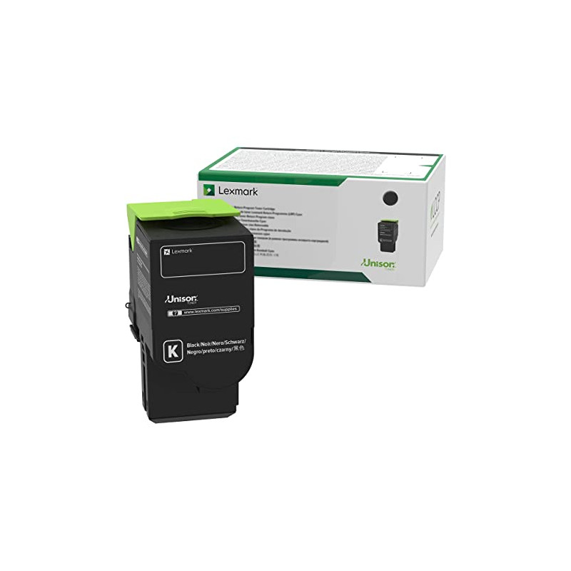 Lexmark oryginalny toner C242XK0, black, 6000s, extra duża pojemność, return, Lexmark C2425dw,C2535dw,MC2425adw,MC2535adwe,MC26 