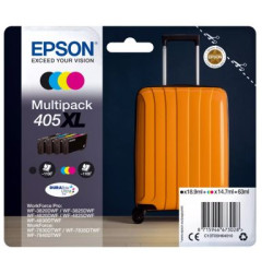 Epson oryginalny ink / tusz C13T05H64010, 405XL, CMYK, 1x18.9 + 3x14.7ml, Epson WF-7835DTWF, WF-7830DTWF, WF-7840DTWF, WF-4830D 