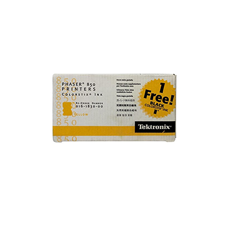 Xerox oryginalny toner 16183000, black/yellow, 2366s, Xerox Phaser 850, 3szt, O - 1