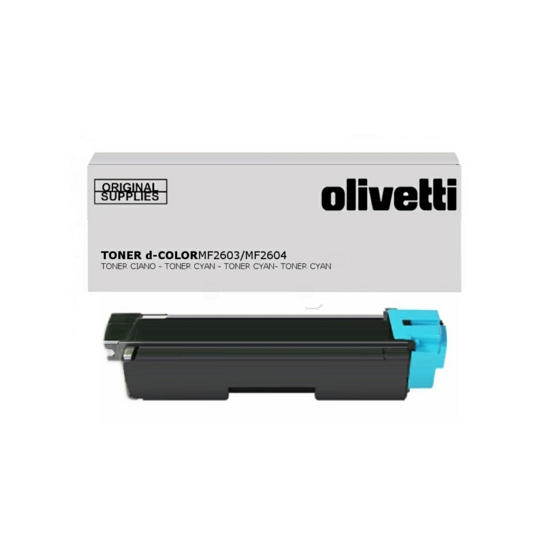 Olivetti oryginalny toner B0947, cyan, 5000s, Olivetti D-COLOR P2026, O - 1