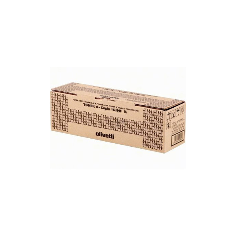 Olivetti oryginalny toner B0592, black, 6000s, Olivetti D-Copia 163 MF, 164 MF, O - 1