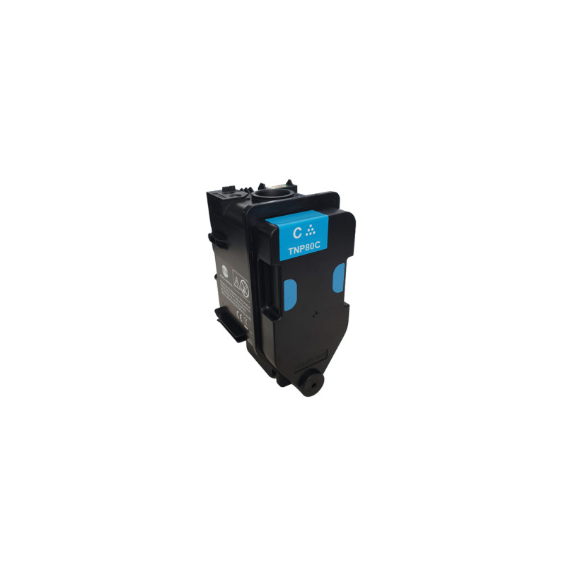 Konica Minolta oryginalny toner AAJW452, cyan, 9000s, TNP-80C, Konica Minolta Bizhub C3320i, O - 1