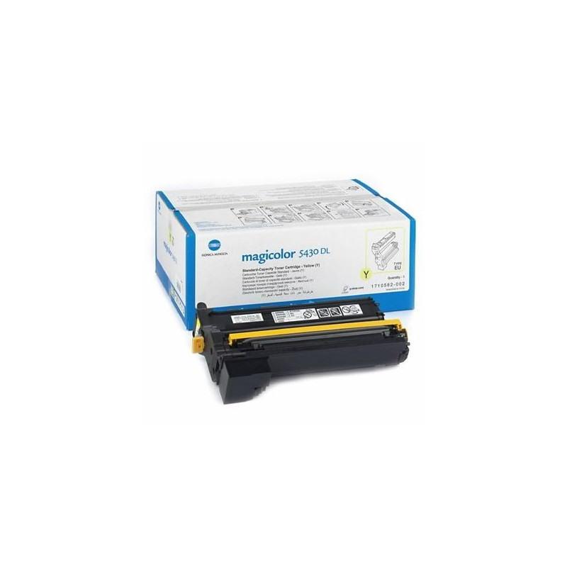Konica Minolta oryginalny toner 4539132, yellow, 6000s, 1710-5820-02, Konica Minolta Magic Color 5430DL, O - 1