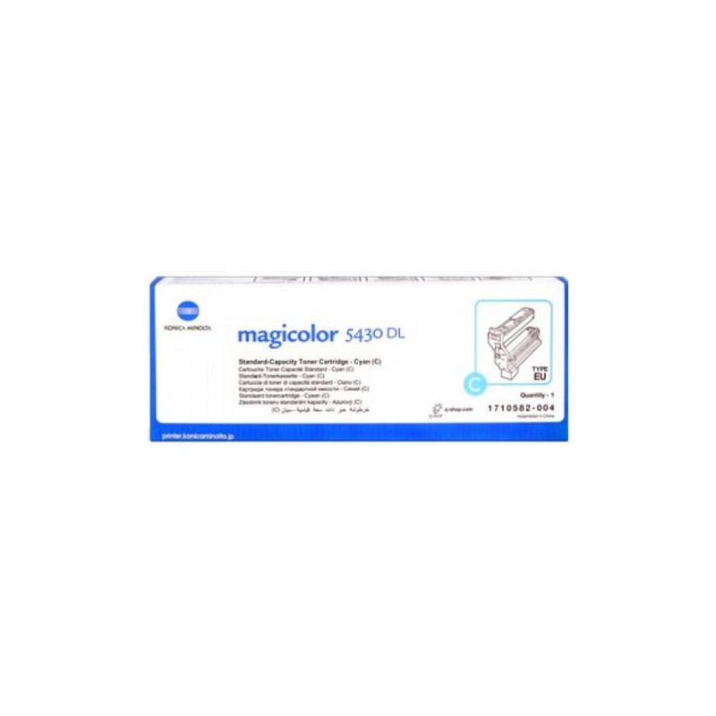 Konica Minolta oryginalny toner 4539332, cyan, 6000s, 1710-5820-04, Konica Minolta Magic Color 5430DL, O - 1