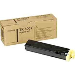 Kyocera oryginalny toner TK500Y, yellow, 8000s, 370PD3KW, Kyocera FS-C5016N, O - 1