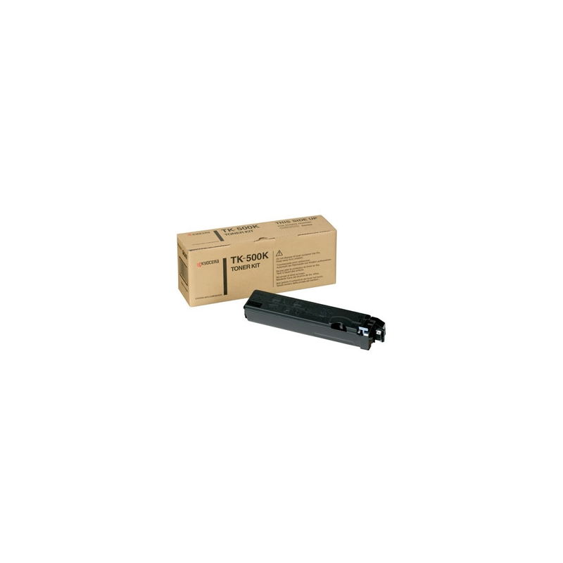 Kyocera oryginalny toner TK500K, black, 8000s, 370PD0KW, Kyocera FS-C5016N, O - 1
