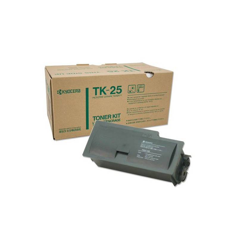 Kyocera oryginalny toner TK25, black, 5000s, 37027025, Kyocera FS-1200, O - 1