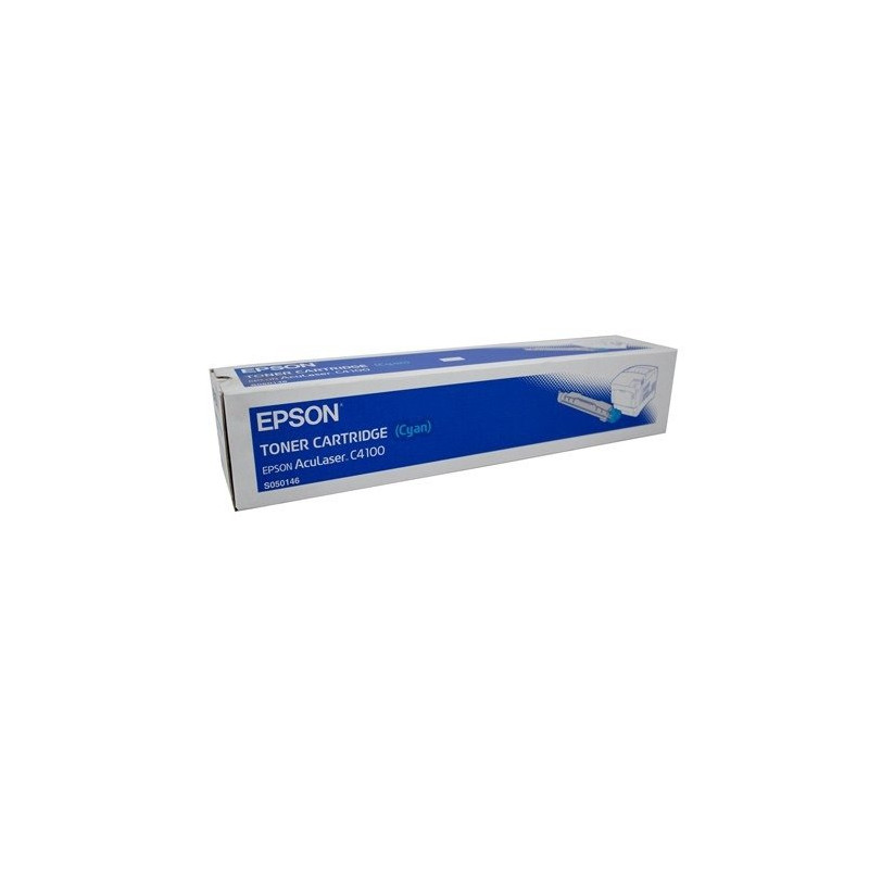 Epson oryginalny toner C13S050146, cyan, 8000s, Epson AcuLaser C4100, 4100PS, 4100T, O - 1
