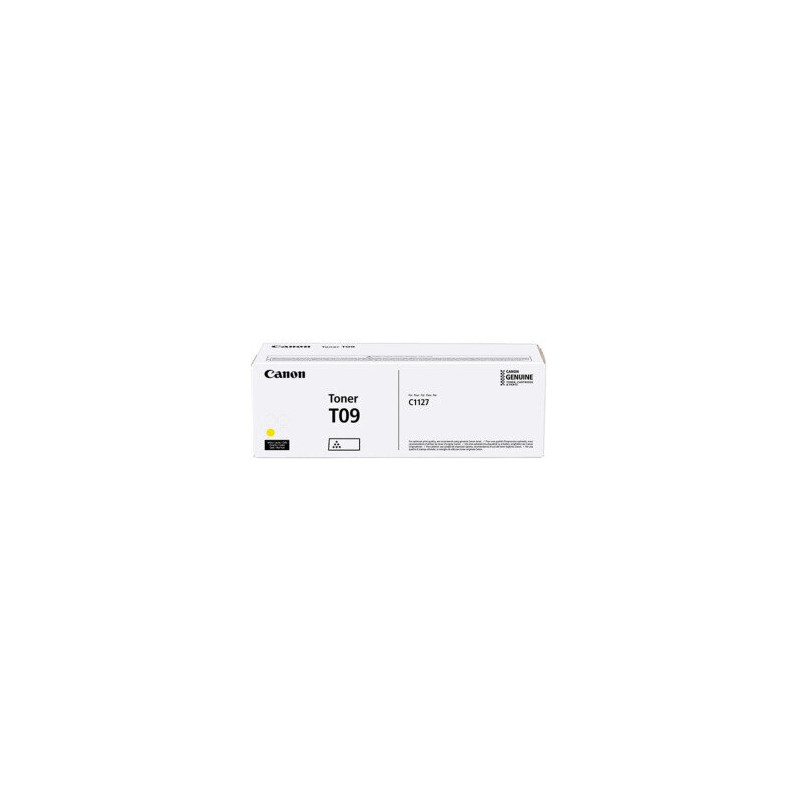 Canon oryginalny toner T09, yellow, 5900s, 3017C006, Canon i-SENSYS X C1127i, i-SENSYS X C1127P Series, O - 1