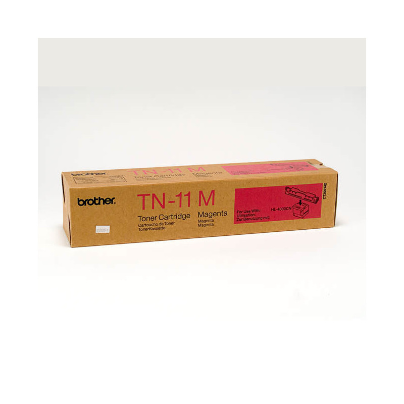 Brother oryginalny toner TN11M, magenta, 6000s, Brother HL-4000CN, O - 1