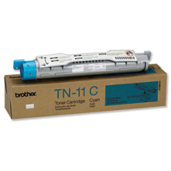 Brother oryginalny toner TN11C, cyan, 6000s, Brother HL-4000CN, O - 1