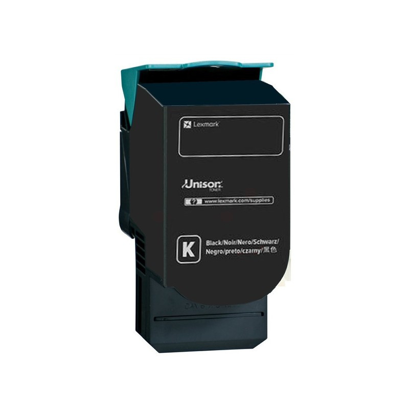 Lexmark oryginalny toner C252UK0, black, 8000s, ultra high capacity, return, Lexmark MC2640adwe, C2535dw, MC2535adwe, O - 1