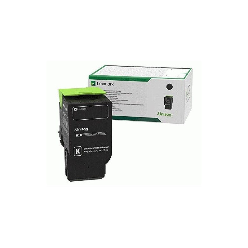 Lexmark oryginalny toner C250U10, black, 8000s, ultra high capacity, Lexmark C2535dw,MC2535adwe,MC2640adwe, O - 1