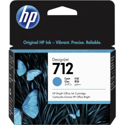 HP oryginalny ink / tusz 3ED67A, HP 712, cyan, 29ml, HP DesignJet Studio, T210, T230, T250, T630, T650 - 1
