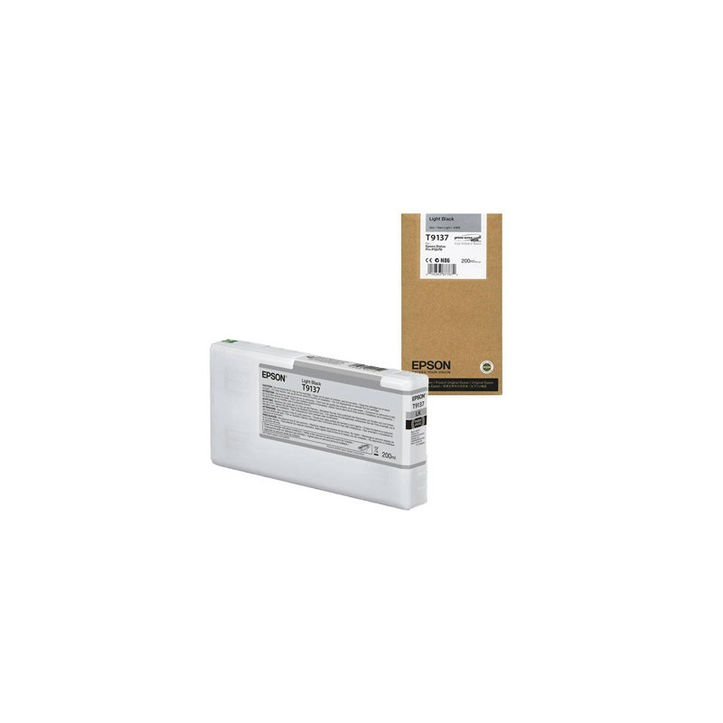 Epson oryginalny ink / tusz C13T913700, light black, 200ml, Epson SureColor SC-P5000, SC-P5000 STD - 1