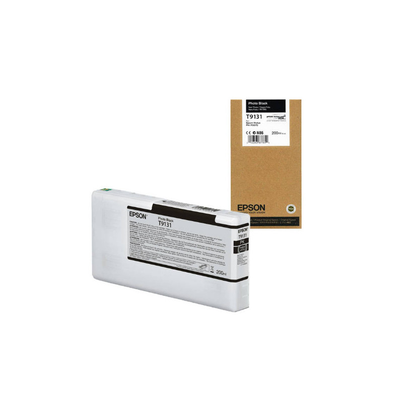 Epson oryginalny ink / tusz C13T913100, black, 200ml, Epson SureColor SC-P5000, SC-P5000 STD - 1