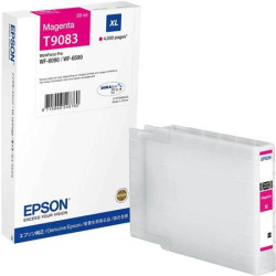 Epson oryginalny ink / tusz C13T908340, T9083, XL, magenta, 39ml, Epson WorkForce Pro WF-6090DW - 1