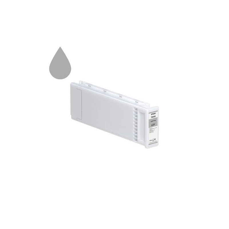 Epson oryginalny ink / tusz C13T800000, light gray, 700ml, Epson SureColor SC-P10000, SC-P20000 - 1