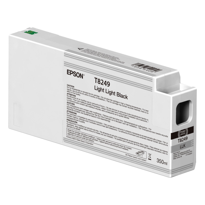 Epson oryginalny ink / tusz C13T824900, light light black, 350ml, Epson SureColor SC-P6000, P7000, P8000, P9000 - 1