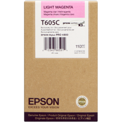 Epson oryginalny ink / tusz C13T605C00, light magenta, 110ml, Epson Stylus Pro 4800, 4880 - 1