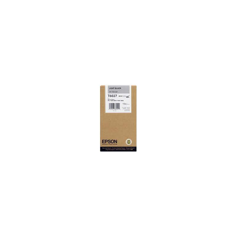 Epson oryginalny ink / tusz C13T602700, light black, 110ml, Epson Stylus Pro 7800, 7880, 9800, 9880 - 1
