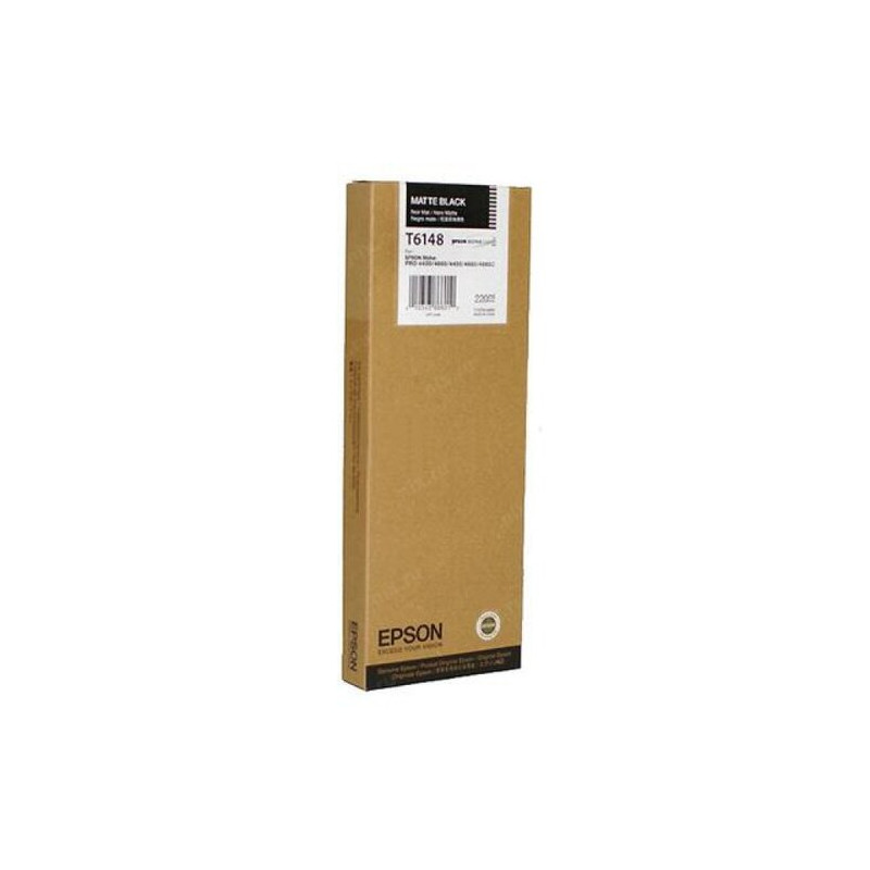 Epson oryginalny ink / tusz C13T614800, matte black, 220ml, Epson Stylus Pro 4400, 4450, 4800 - 1