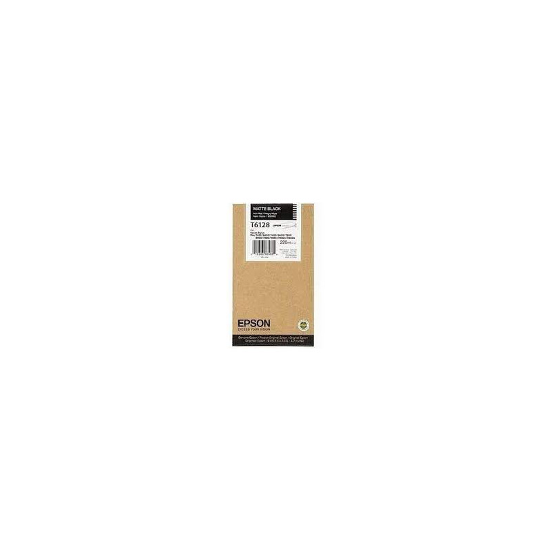 Epson oryginalny ink / tusz C13T612800, matte black, 220ml, Epson Stylus Pro 7400, 7450, 7800, 7880, 9400, 9800, 988 - 1
