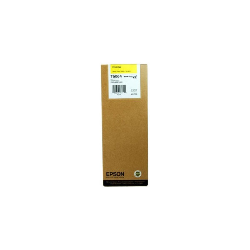 Epson oryginalny ink / tusz C13T606400, yellow, 220ml, Epson Stylus Pro 4800 - 1