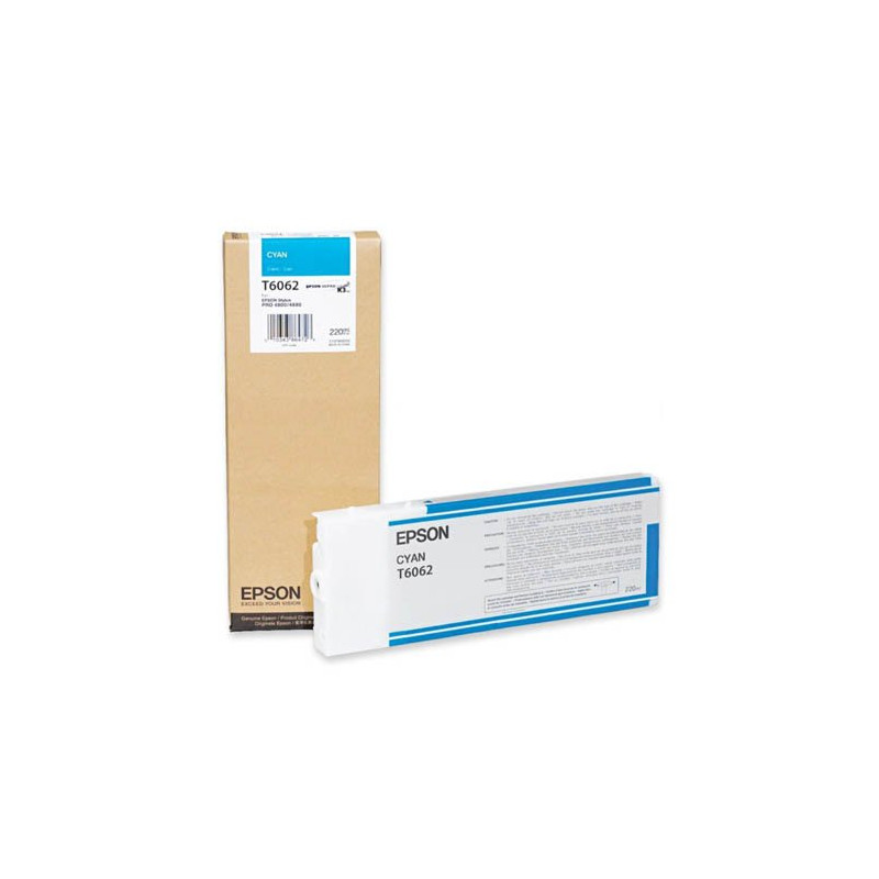 Epson oryginalny ink / tusz C13T606200, cyan, 220ml, 745337, Epson Stylus Pro 4800, 4880 - 1
