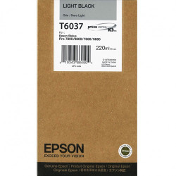 Epson oryginalny ink / tusz C13T603700, light black, 220ml, Epson Stylus Pro 7800, 7880, 9800, 9880 - 1