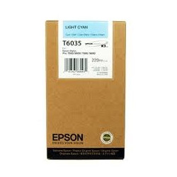 Epson oryginalny ink / tusz C13T603500, light cyan, 220ml, Epson Stylus Pro 7800, 7880, 9800, 9880 - 1