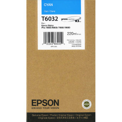 Epson oryginalny ink / tusz C13T603200, cyan, 220ml, Epson Stylus Pro 7800, 7880, 9800, 9880 - 1