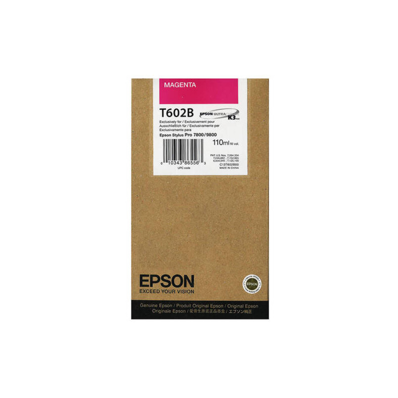 Epson oryginalny ink / tusz C13T602B00, magenta, 110ml, Epson Stylus Pro 7880, 9880 - 1
