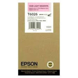 Epson oryginalny ink / tusz C13T602600, light vivid magenta, 110ml, Epson Stylus Pro 7880, 9880 - 1