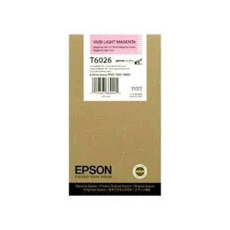 Epson oryginalny ink / tusz C13T602600, light vivid magenta, 110ml, Epson Stylus Pro 7880, 9880 - 1